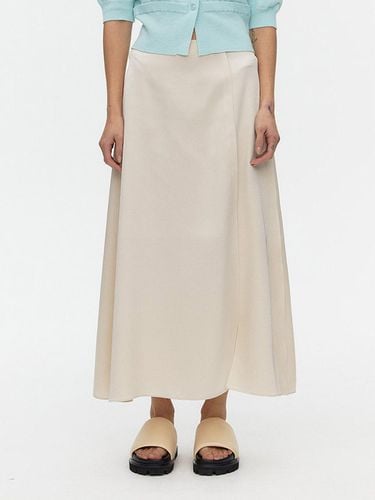 Interlocked Satin Skirt - ahwe - Modalova