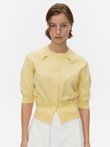 Tucked Sweater _ Light Yellow - ahwe - Modalova