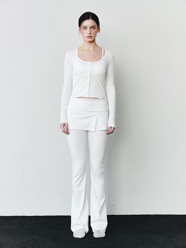 AS Basic Cardigan_White - ASURA - Modalova