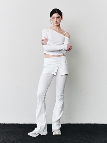 AS Basic Pants and Skirts Set_White - ASURA - Modalova