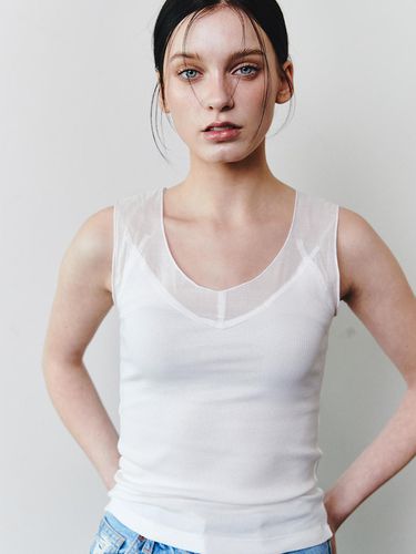 AS Line Mix Sleeveless_White - ASURA - Modalova