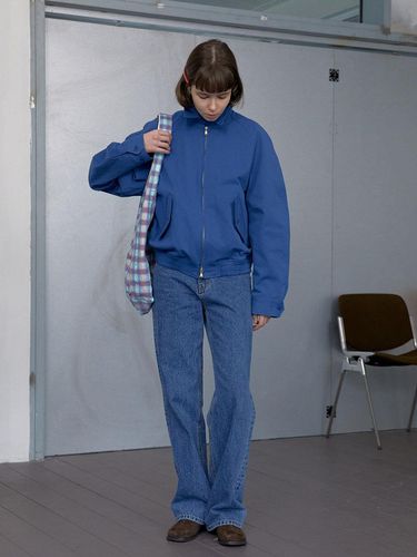 N.P. Blouson - Cobalt Blue - BRENDABRENDEN SEOUL - Modalova