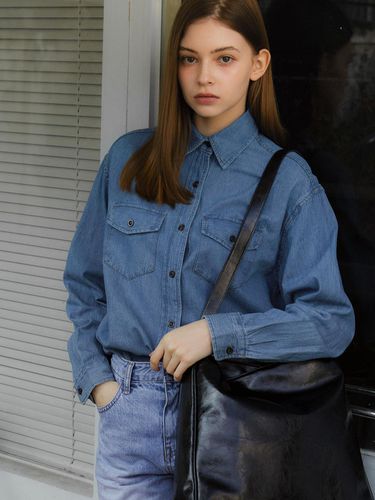 Pocket Denim Shirt - ANOETIC - Modalova