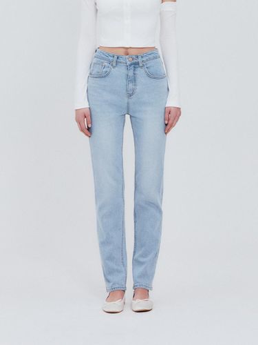 Straight Denim Pants_Light Blue - NOT YOUR ROSE - Modalova