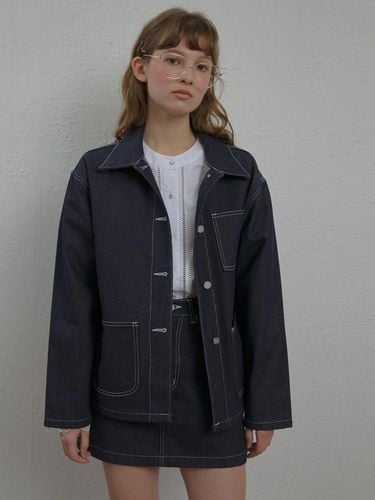 Non Fade Denim Jacket - SSEMI - Modalova