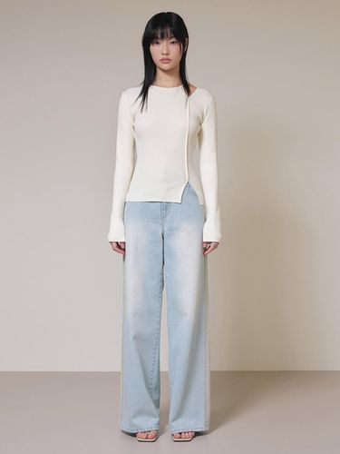 Washing Denim Pants_Light Blue - RAIVE - Modalova