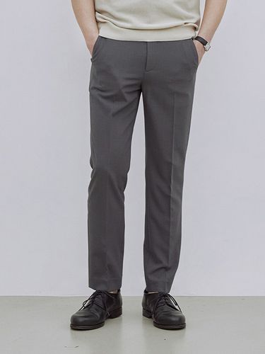 Hidden Elasticated Band Tapered Pants _ - ADHOC - Modalova