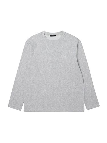 Basic Long Sleeve Crewneck T-Shirt _ - ADHOC - Modalova