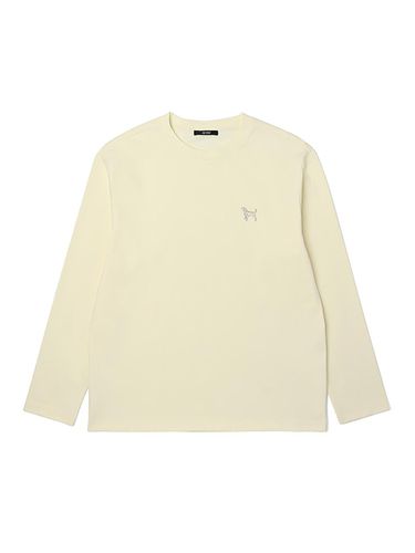 Basic Long Sleeve Crewneck T-Shirt _ - ADHOC - Modalova