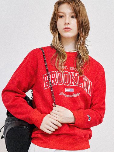 Brooklyn Cozy Sweatshirt_Red - GENERAL IDEA - Modalova