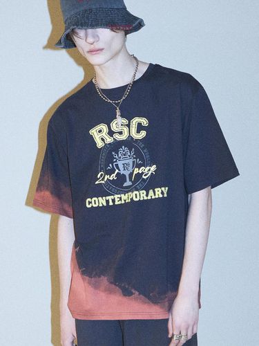 Vintage Graphic Dyed T-Shirt _ - RSSC - Modalova