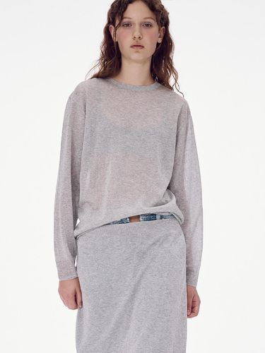 Urban See-Through Top, Silver - MAISONMARAIS - Modalova