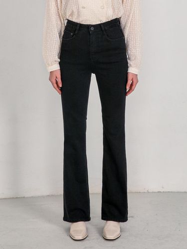 Long Semi Boots Cut Denim Pants - WAAR - Modalova