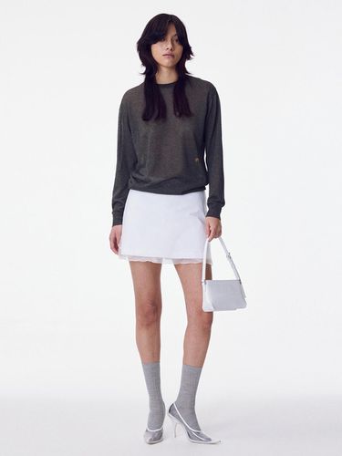 Organza Balloon Shorts, White - MAISONMARAIS - Modalova