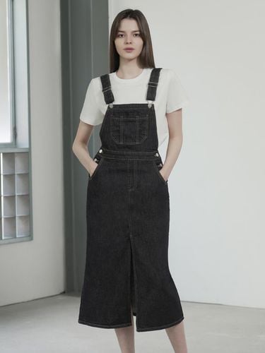 Overall Denim Skirt - Nonfaded - WAAR - Modalova