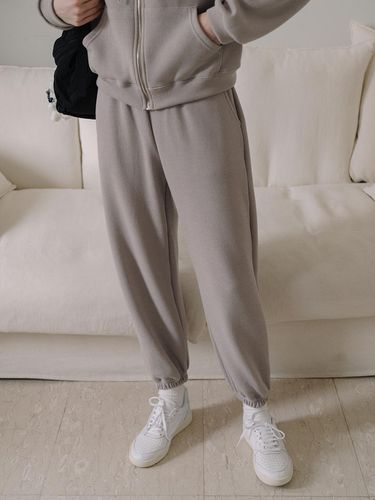 Essential Jogger Sweatpants - Mocha - Laminez - Modalova