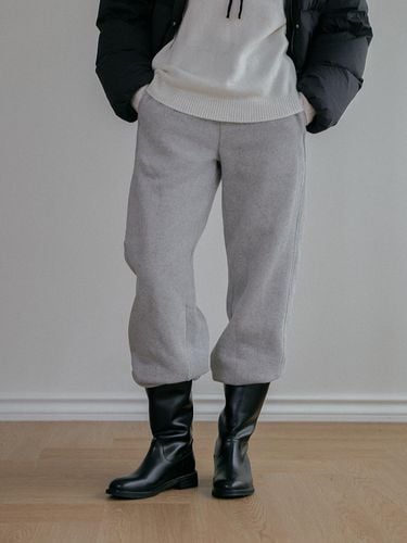 Basic String Sweatpants - Gray - Laminez - Modalova