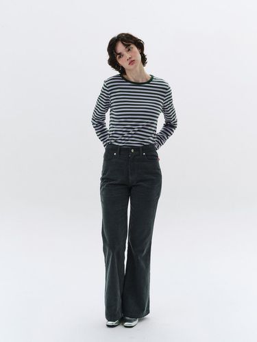 QDRY Corduroy Bootcut Pants - Qduroy - Modalova