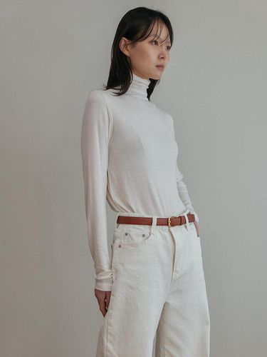 Soft Turtleneck T-shirt - Laminez - Modalova