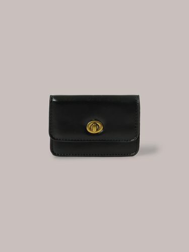 Flat Gold Wallet - Black - Laminez - Modalova