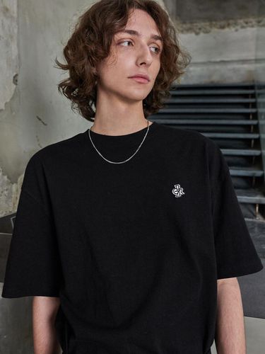 Symbol Logo Patch Short Sleeves T-Shirt - Black - CITYBREEZE - Modalova