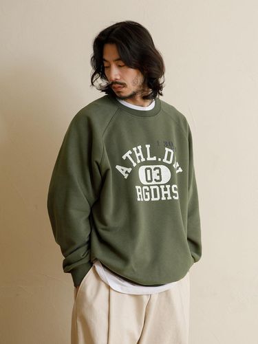 Athletic Dive Sweatshirt_Khaki - RUGGED HOUSE - Modalova