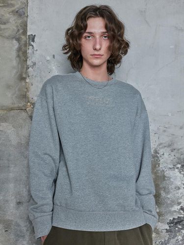 CTBRZ Applique Sweatshirt - Melange Gray - CITYBREEZE - Modalova