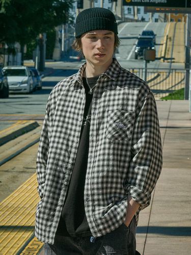 Slam Logo Embroidery Pocket Check Shirt 5 Colors - Fluke - Modalova