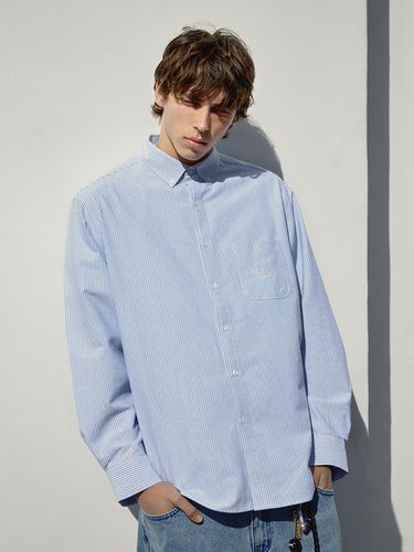 Oversized Slam Logo Oxford Shirt 5 Colors - Fluke - Modalova