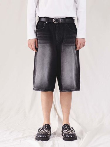 Loose-Fit PS Denim Short 2 Colors - PLUNASTUDIO - Modalova