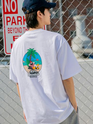 Hawaii Oversized T-shirt (3 Color) - alvinclo - Modalova