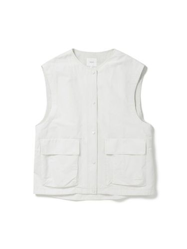 Pocket Point Linen Vest - EPIGRAM - Modalova