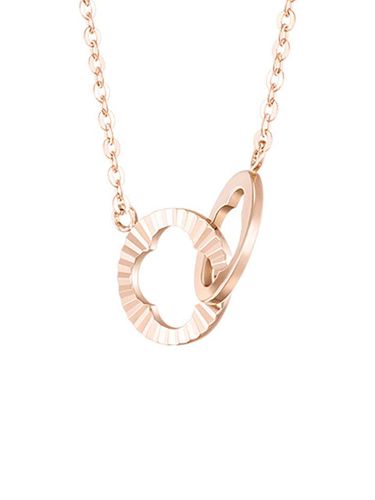 Clovia 14K Interlocking Necklace - J.ESTINA - Modalova