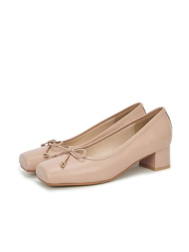 SIA Ballerina Pumps_Beige/Black - COMME SE-A - Modalova