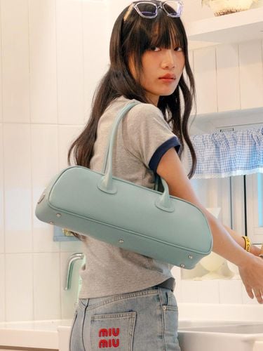 Bowling Bag_Sky Blue - Prends soin de toi - Modalova