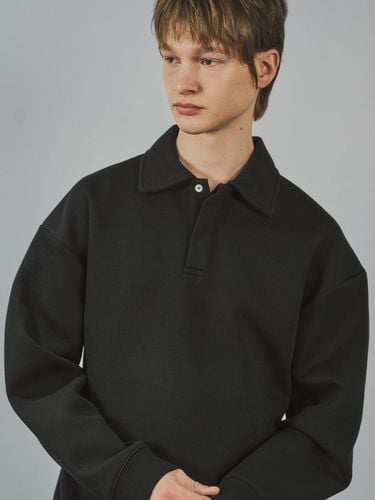 Collar Sweatshirt_Black - HALBKREIS LAYOUT - Modalova