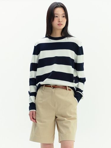 Striped Sweater - 2colors - AND YOU - Modalova