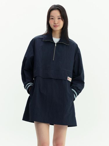 Vintage Label Anorak Dress - Navy - AND YOU - Modalova