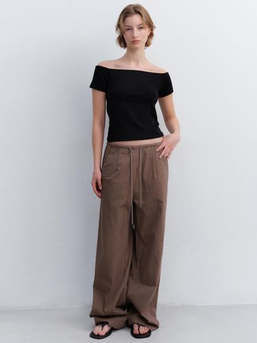 Crispy Cotton String Pants () - ARCHAIC - Modalova