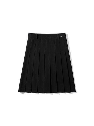 Classic Pleats Skirt_Black - ORE - Modalova