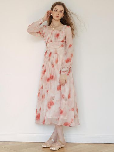 DD_Rose Blooming Long Dress - DUNDROP - Modalova