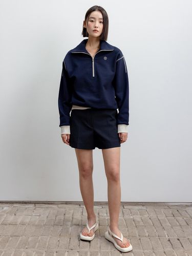 Cotton Shorts_Navy - RRACE - Modalova