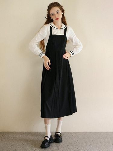 French Hepburn Suspender Dress_Black - Cest Moidew - Modalova