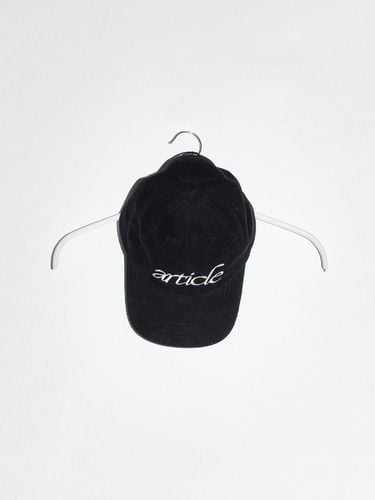 Article Corduroy Camp Cap_Black - Enor - Modalova