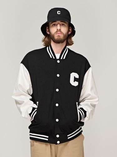 C Logo CB Varsity Jacket_Black - CARGOBROS - Modalova