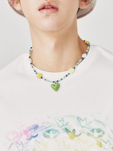 WT Formica Beads Necklace_Green - Wacky Willy - Modalova