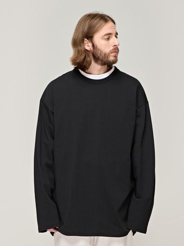 CB Heavy Over Long Sleeve T-shirt_Black - CARGOBROS - Modalova