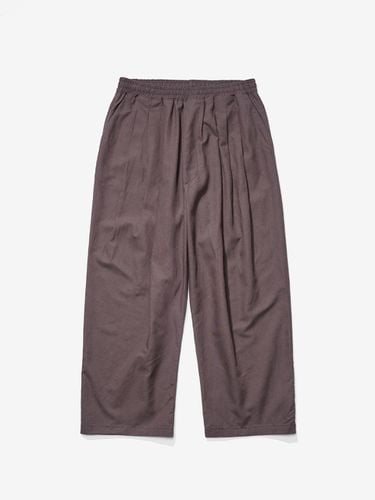 TY Linen Three Tuck Banding Pants_Brown - TLEYOUNG - Modalova