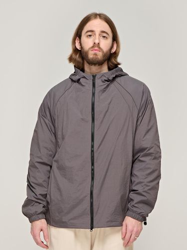 CB Piping Windbreaker Jacket_Charcoal - CARGOBROS - Modalova