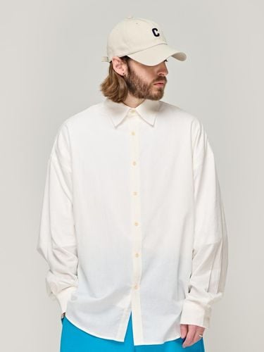 CB Pastel Poplin Over Shirt_White - CARGOBROS - Modalova